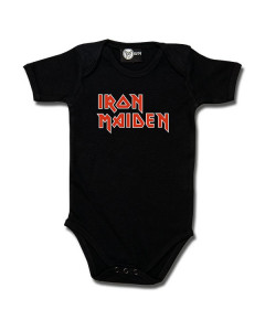 Iron Maiden-babybody – Logo |  Metal-babytøj